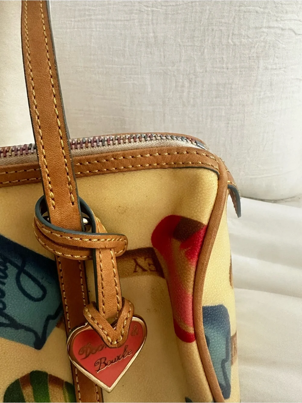 Vintage Y2K Dooney & Bourke Candy Pop Popsicle Barrel Bag